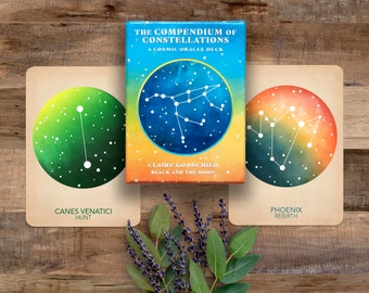 CLEARANCE Compendium of Constellations, Astrology Oracle, Oracle Deck, Constellation Oracle Deck, Astrology Tarot Deck, Tarot Deck