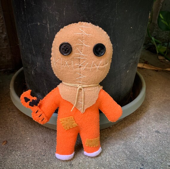 trick r treat sam plush doll