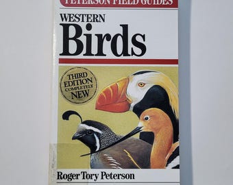 Western Birds by Roger Tory Peterson, Peterson Field Guides, 1990