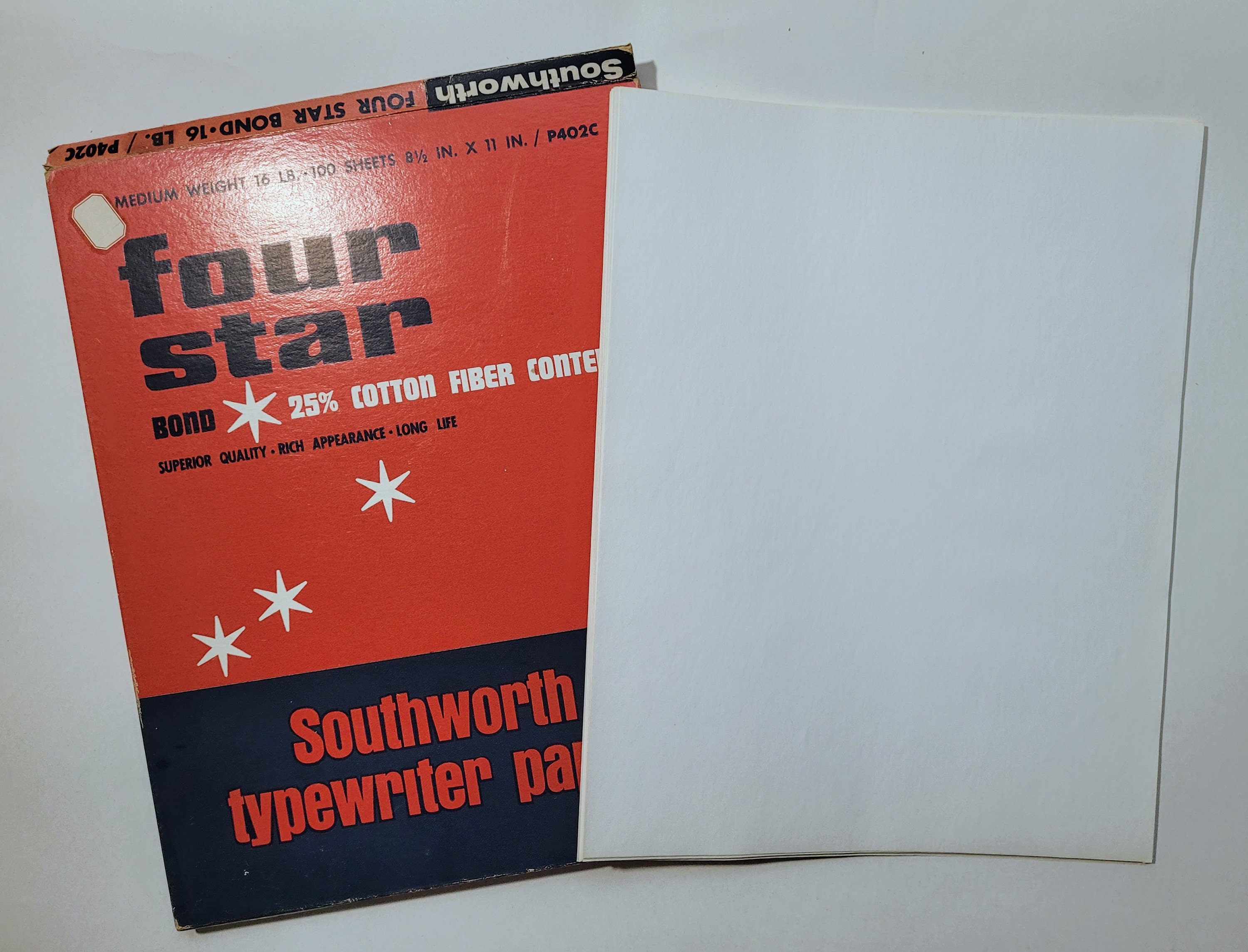 Southworth Resume Paper, Ivory, 24 lb, 8.5 x 11, Connoisseur Collection - 100 count