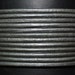 Grey / Metallic / 2mm Leather Cord / leather by the yard / round leather cord / genuine leather / necklace cord / bracelet cord