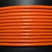 Orange - 2mm Leather Cord per yard