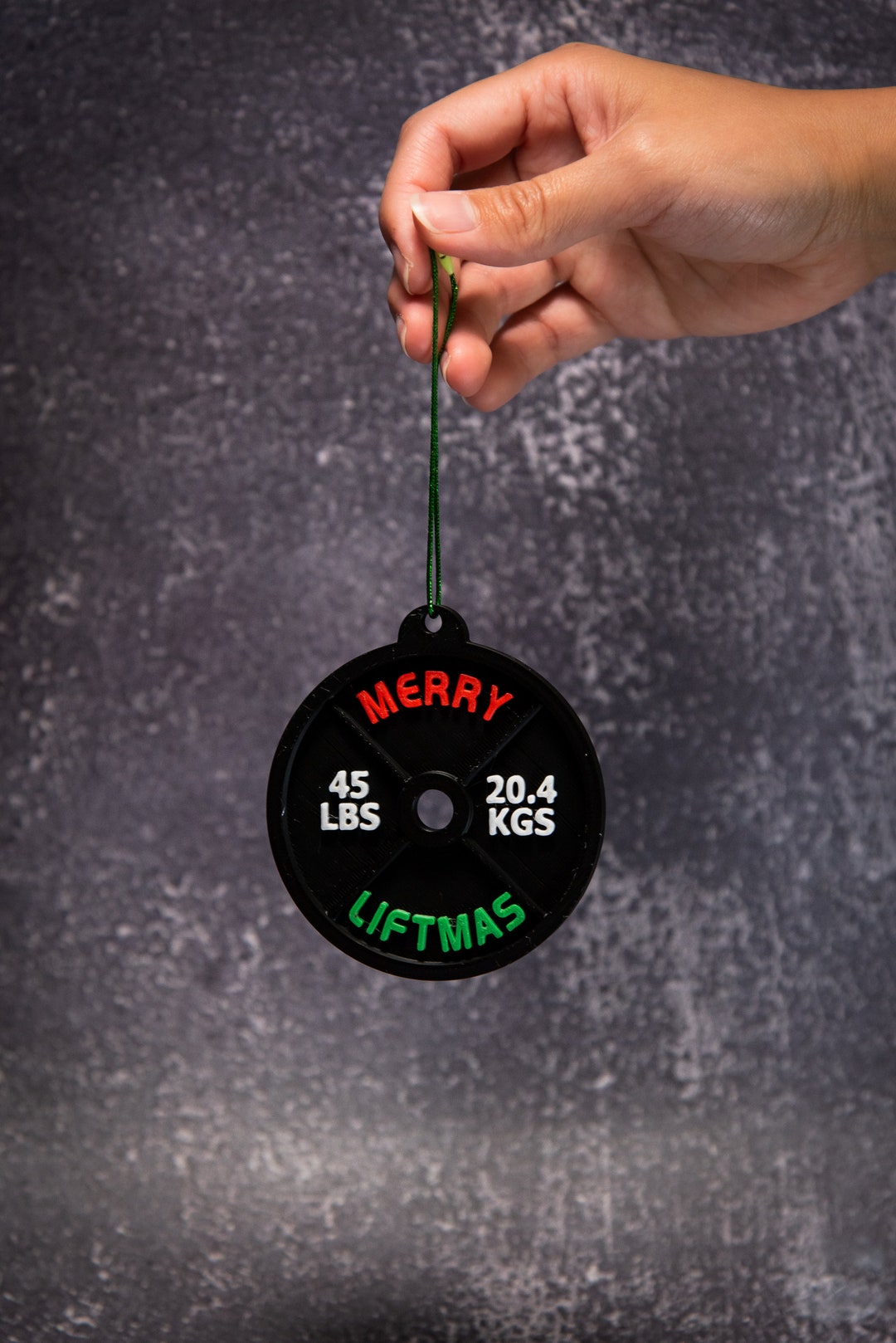Merry Liftmas Ornament, Personalized Gym Ornament, Christmas Gift for