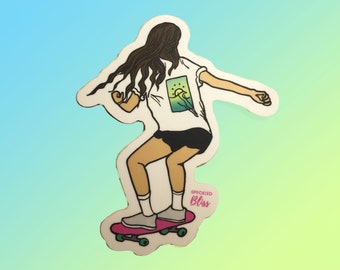 Ride It Out - Sticker 3"x2.5" (Free Shipping)