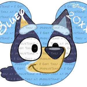 Blue Heeler Dog Ears - Magnet OR Iron-On