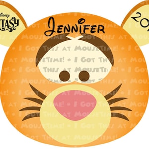 Stacking Tigger Ears - Magnet OR Iron-On