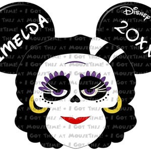 Mama Imelda Ears - Coco Themed - Magnet OR Iron-On