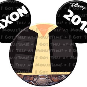 Han Solo Ears - Magnet OR Iron-On