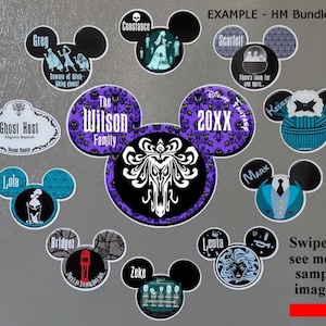BUNDLE Haunted Mansion - XL Foolish Mortal Ears + Small Magnets