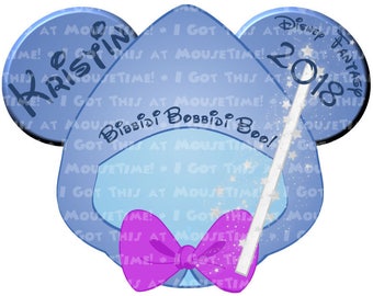 Fairy Godmother Ears - Magnet OR Iron-On