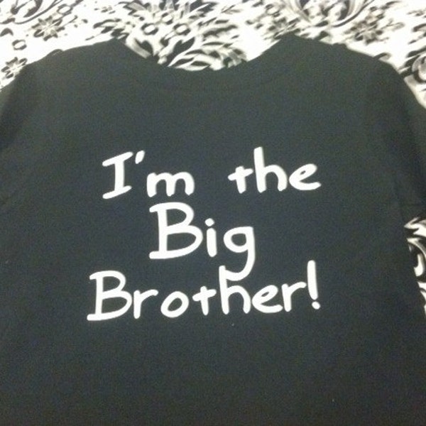 Big Brother 6t Shirt Etsy
