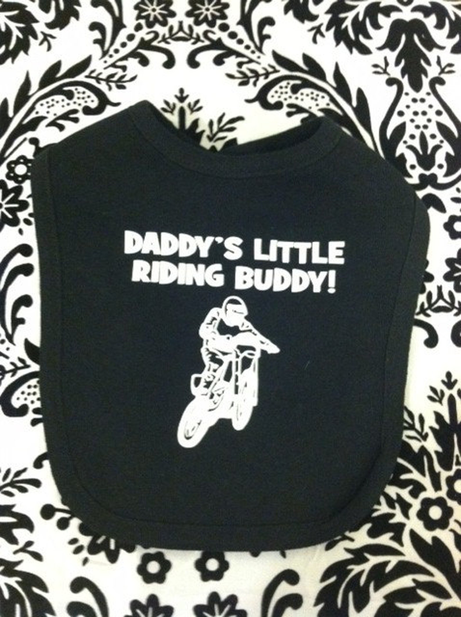 Daddy's Little Riding Buddy Dirtbike Motocross Cool Custom Etsy