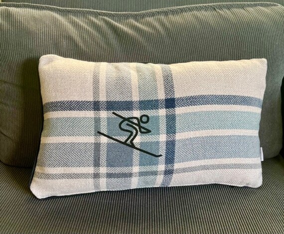 SKIEUR tartan cushion