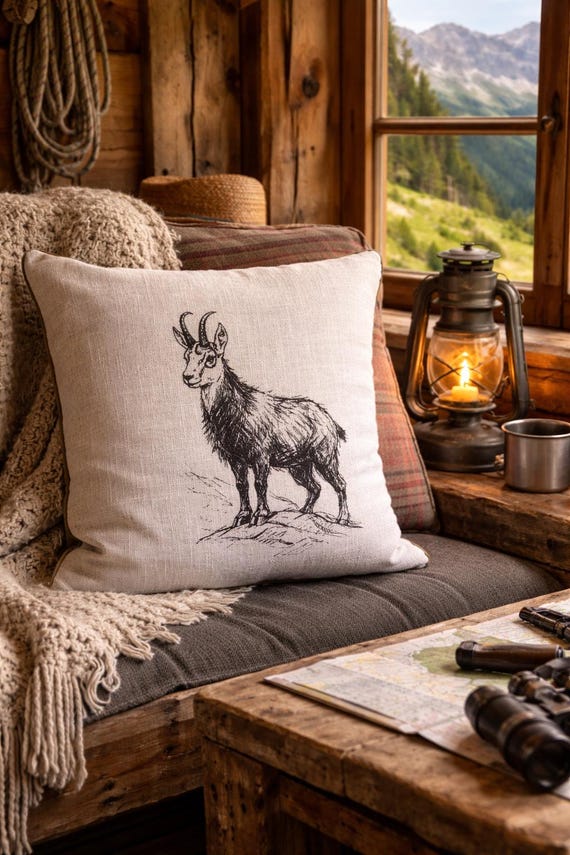 Chamoise cushion