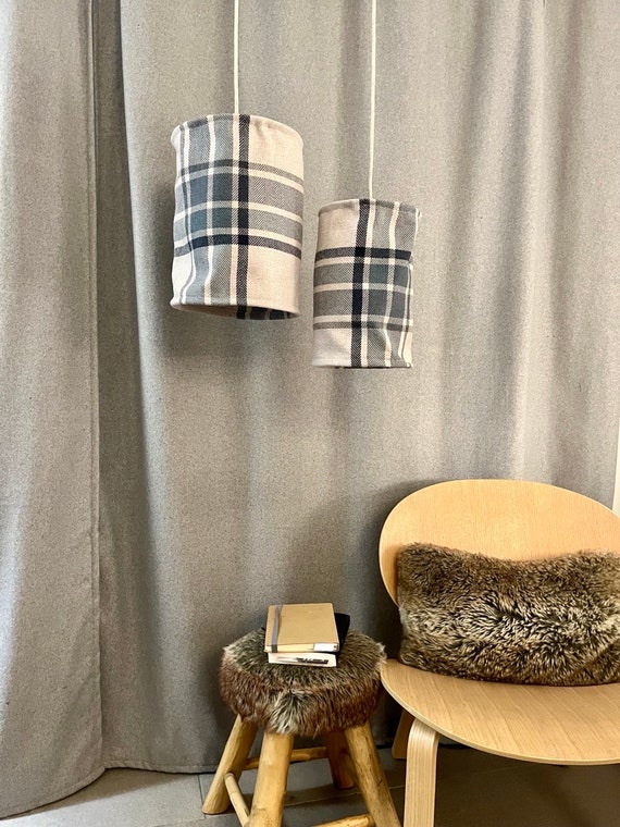 Small TARTAN pendant lamp