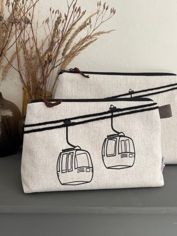 Small TELECABINES toiletry bag