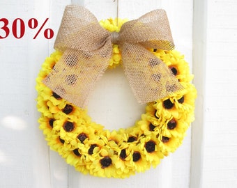 Ghirlanda Margherite Finte - Decorazione Porta Primaverile/Estate - Fiori Artificiali - Per Casa, Matrimoni - Foto 7