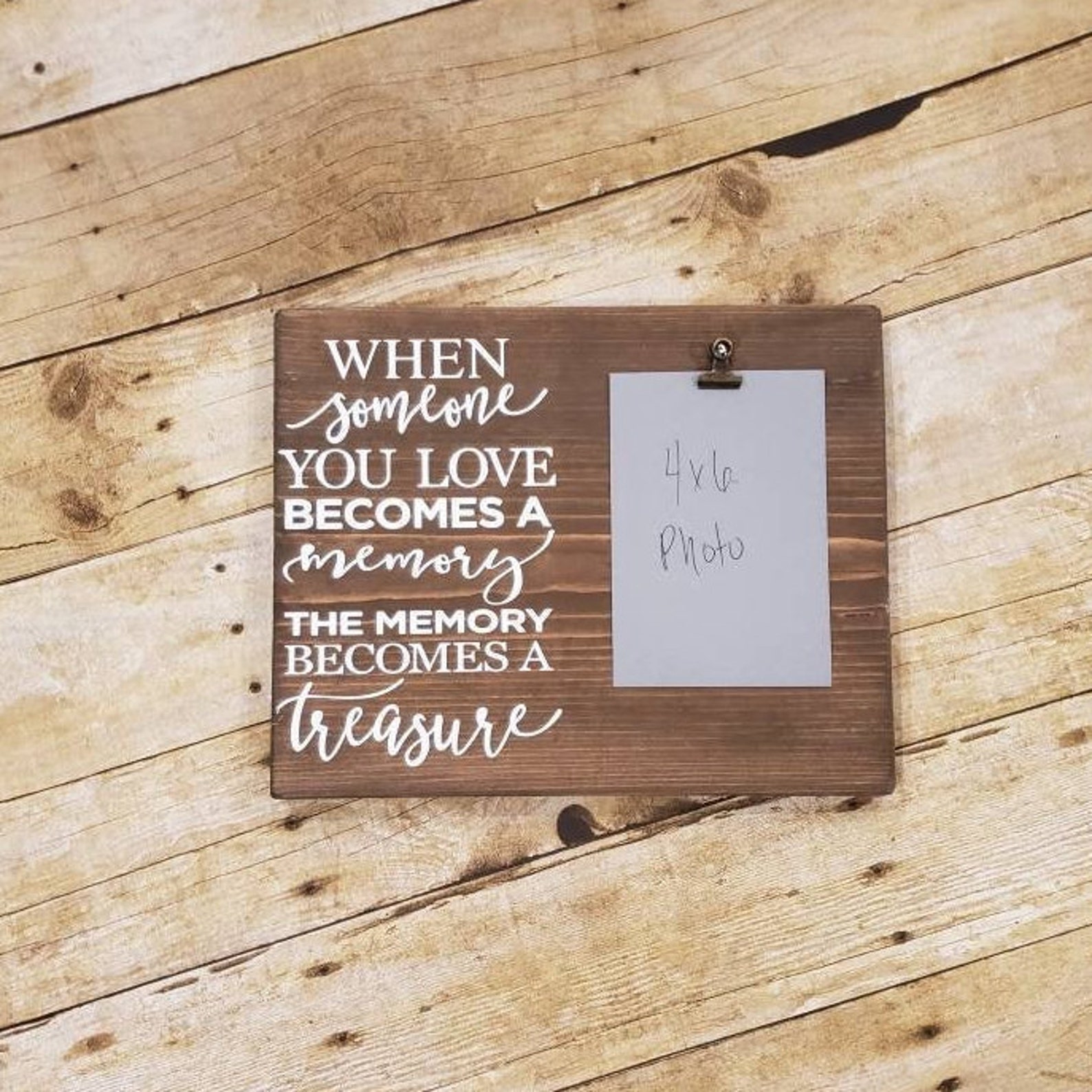 When someone you love a memory the memory a Etsy