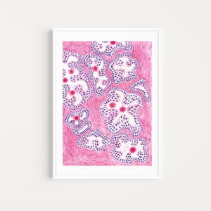 Prostate Histology Watercolor Print, Pathology Digital Artwork, Science Poster, Office Wall Decor, Medical Student Gift, Urologist gift