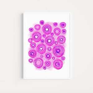 Meningioma histology art printable, brain tumor histology, neurosurgeon gift, neuropathologist gift, histology printable art