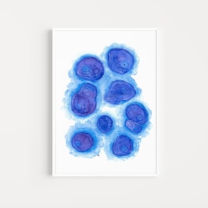 Mesothelial cells cytology printable , cytology art, cytopathologist gift, cytotech gift, cytology lab wall art, medical science poster
