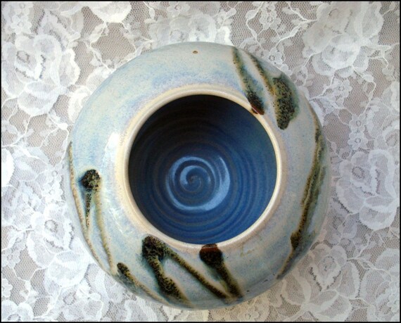 Studio Art Pottery Hand Thrown Pot By Greg Wenz Hand Made Etsy