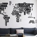 see more listings in the Map wall decals section