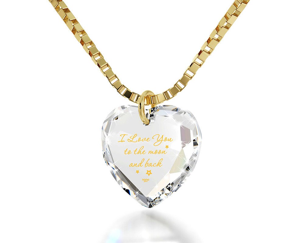 Back Necklace Tiny Heart Pendant - Etsy