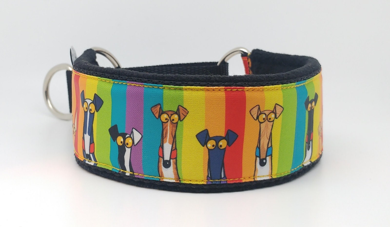 Windhundhalsband mit zugstopp - Etsy.de
