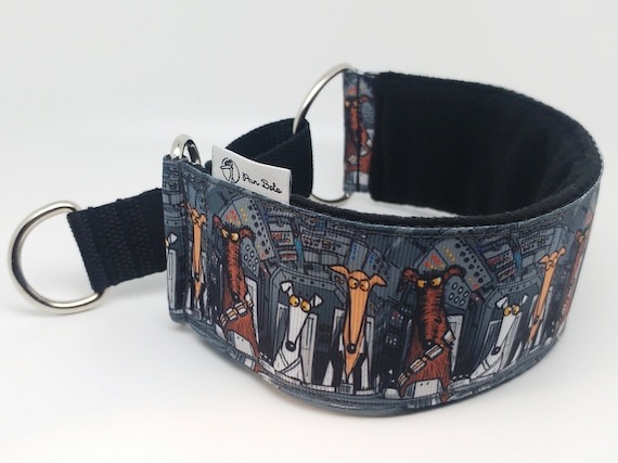 Comfortable Soft Cosy Martingale Dog Collar. Whippet - Etsy