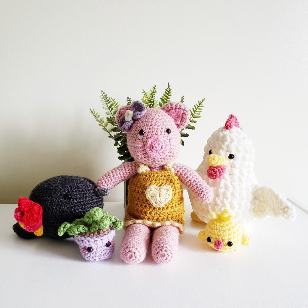 CROCHET PATTERN Bundle 5 Amigurumi PDF Patterns Bird - Etsy