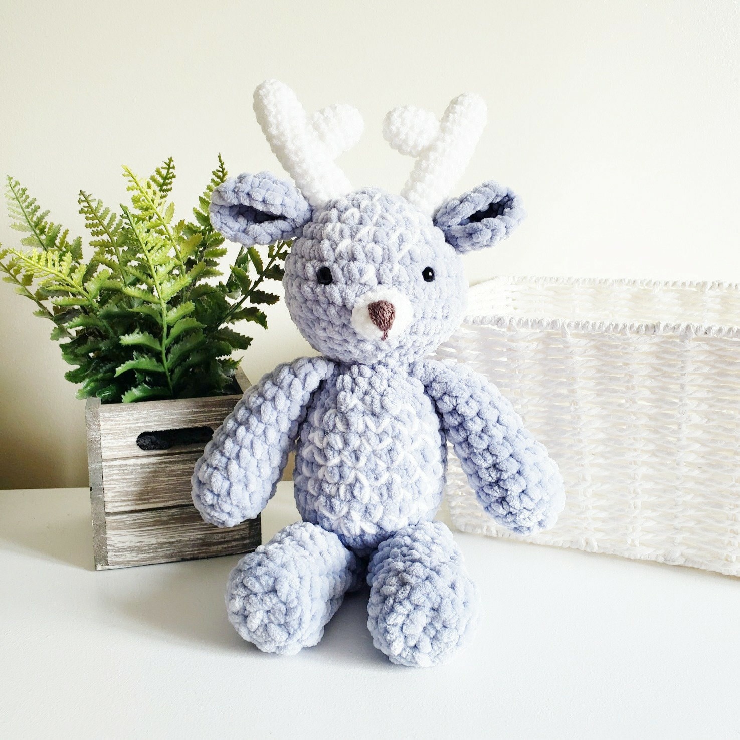 39 Deer Crochet Patterns for Woodland, Holiday, and Amigurumi Projects 8 Dreamer the Deer Amigurumi Crochet