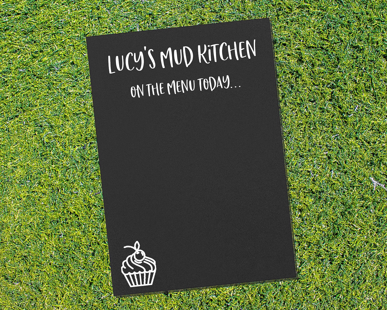 Mud Kitchen Menu Chalkboard Mud Kitchen Forest School Etsy