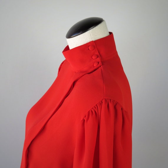 Vintage 1970s Cossack Secretary Dress & Belt - SI… - image 5