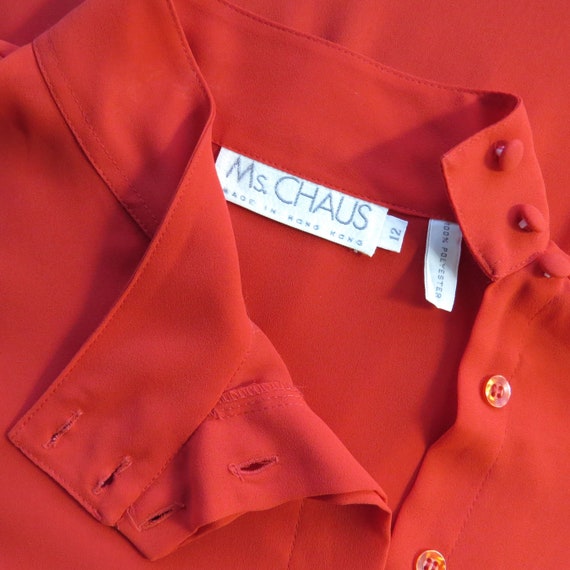 Vintage 1970s Cossack Secretary Dress & Belt - SI… - image 8