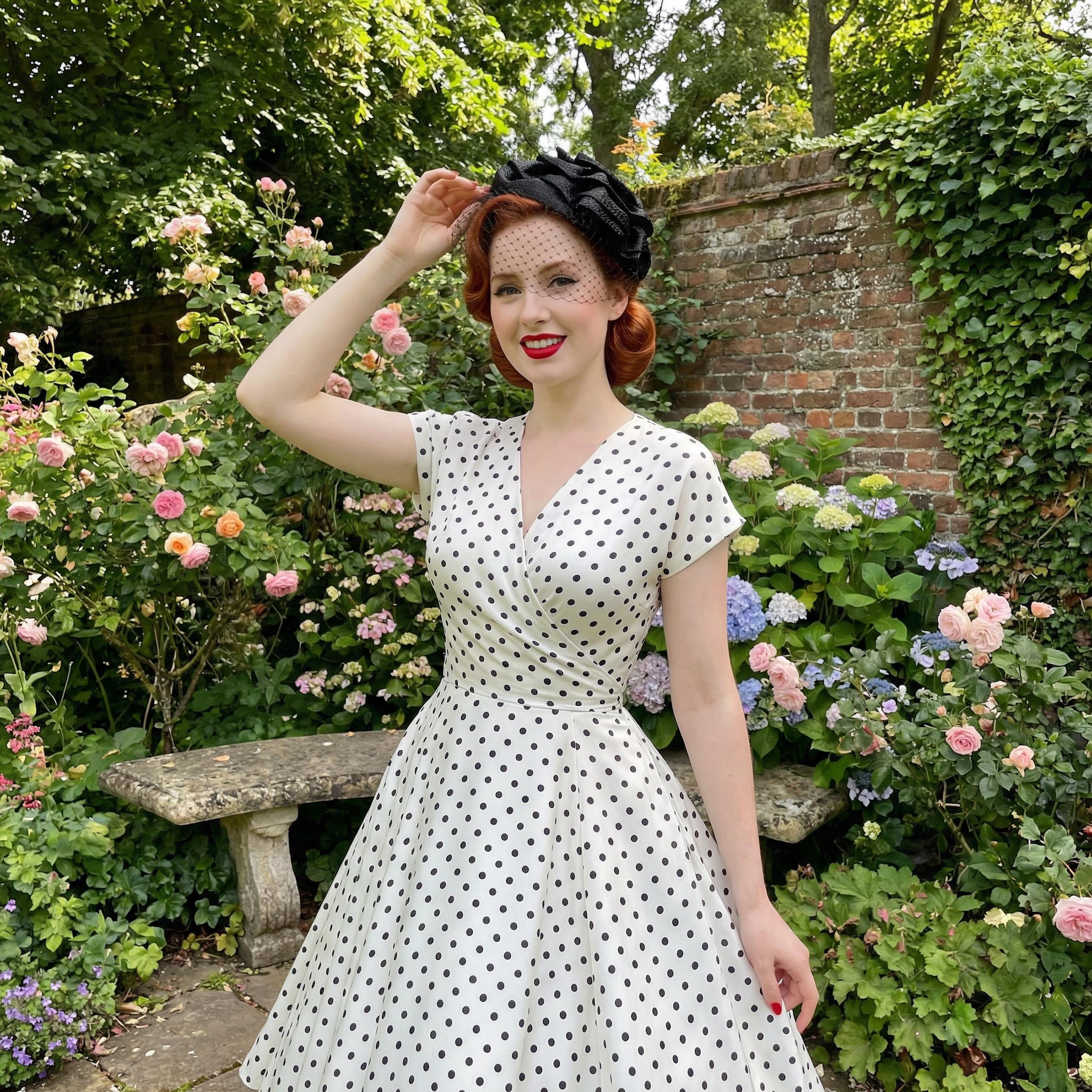 Vintage 1950s Raffia Ruffle Widow Hat & Veil - 50s 60s Straw Braid 