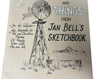 WINDMILLS and THINGS from Jan bell’s Sketchbook