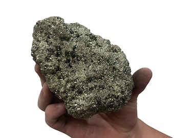 Large Pyrite Fools Gold 5.5" 2.60 lbs Mineral Rock | Beautiful Sparkly Specimen