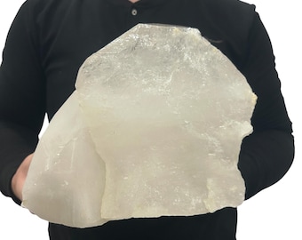 Huge Natural Quartz Cluster - Beautiful Clear Point Crystals 13” 35 Lbs