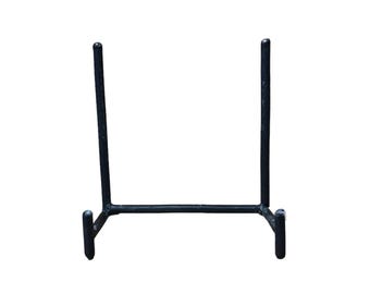 Large Metal Stand 4.5” x 4” Geodes - Agate Slabs