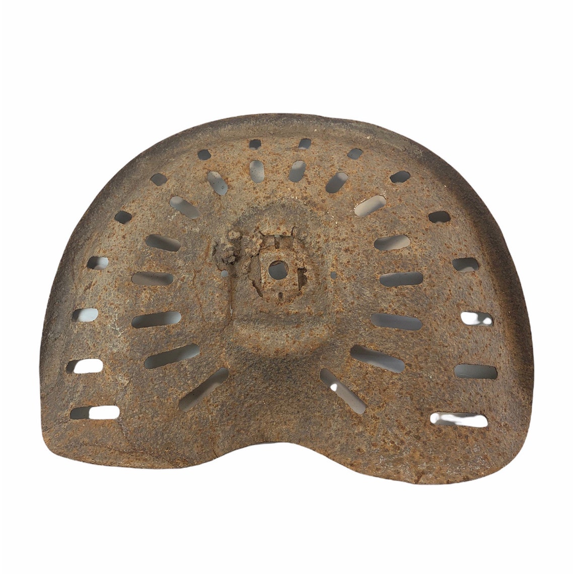 Vintage Metal Tractor Seat 18 Antique Farm House Etsy