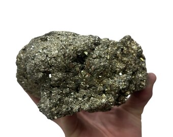 Large Pyrite Fools Gold 6" 5.40 lbs Mineral Rock | Beautiful Sparkly Specimen