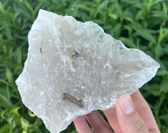Natural Large Smokey Quartz Chunk - Raw Rough Beautiful Crystals 5" 1.9 Lbs.