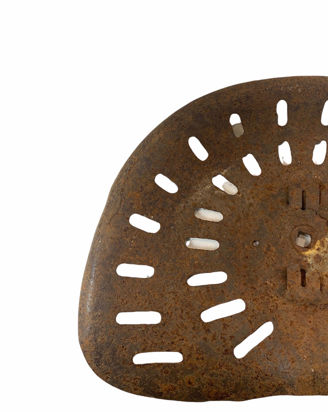 Vintage Metal Tractor Seat 18 Antique Farm House Etsy