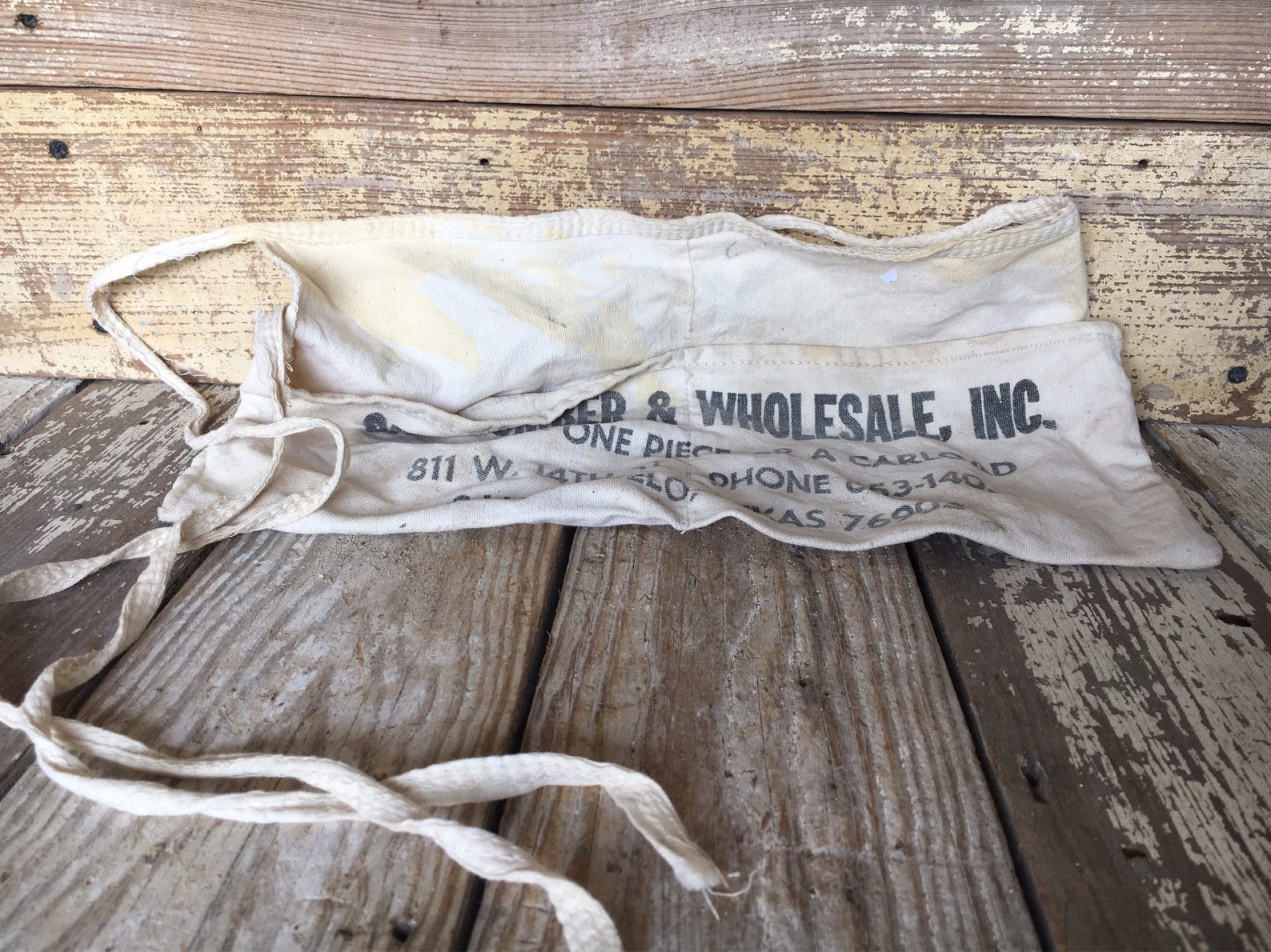 San Angelo TX Vintage City Lumber & Wholesale Inc Work Belt Etsy