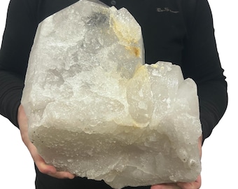 Huge Natural Quartz Cluster - Beautiful Clear Point Crystals 15” 41.55 Lbs