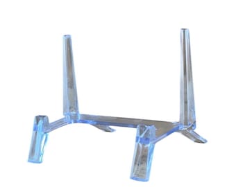 Medium 3.5" Plastic Slab Slice Display Stand | Agate Rocks and Minerals