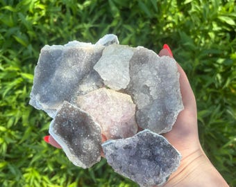 Bulk Zeolite Quartz Crystal Flowers - 1 lb. Assorted Pack Selection