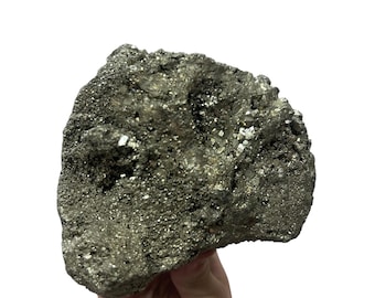 Large Pyrite Fools Gold 6" 6.05 lbs Mineral Rock | Beautiful Sparkly Specimen