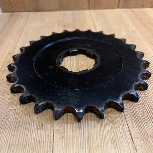 Vintage Cast Iron Gear, Gear Wheel | Steampunk Industrial Gear